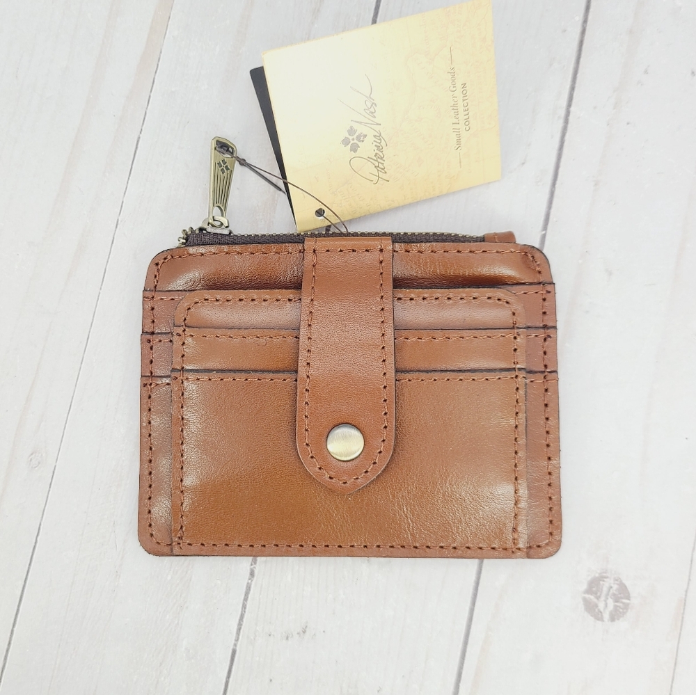 Patricia Nash Cassis RFID Card Case Veg Tan - Picture 2 of 9